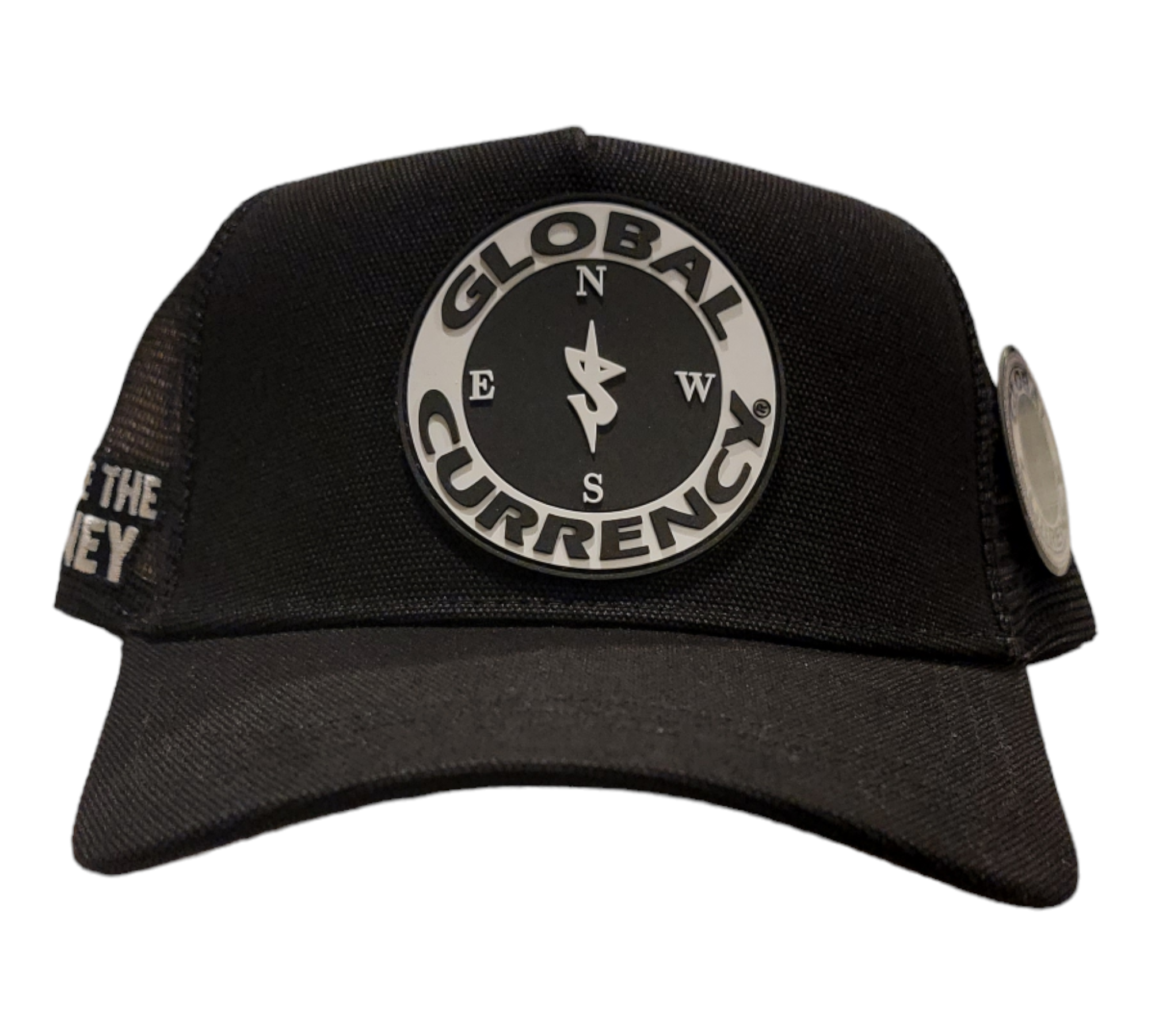 GC BLACK AND WHITE TRUCKER HATS